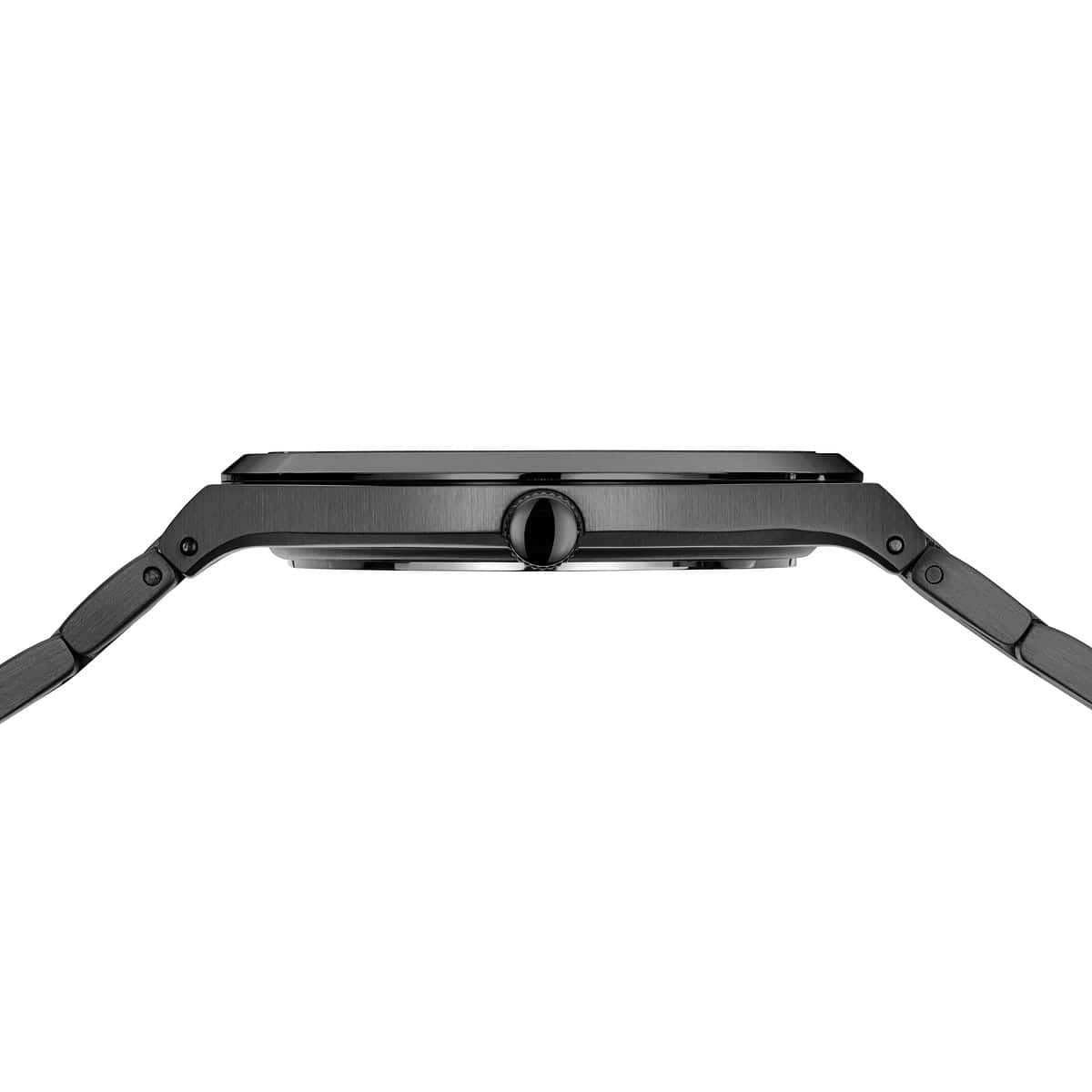 BERING Classic Brushed Black 39mm Black Öldruck Dial Men's Watch 17639-722