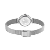 BERING Classic Polished Silver 24mm Silver Diamond Dial Women's Watch 17724-000