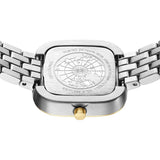 BERING Classic Brushed Silver/Gold 26mm Silver Dial Women's Watch 17926-714