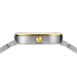 BERING Classic Brushed Silver/Gold 26mm Silver Dial Women's Watch 17926-714
