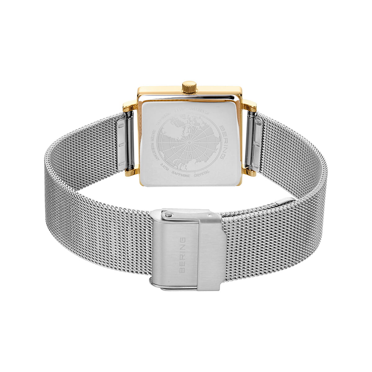 BERING Classic Polished Gold 26mm White Dial Women's Watch 18226-010