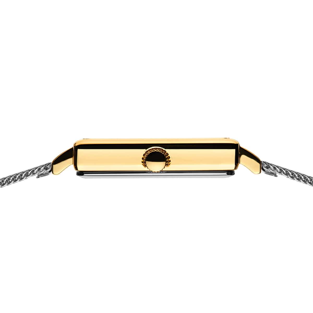 BERING Classic Polished Gold 26mm White Dial Women's Watch 18226-010