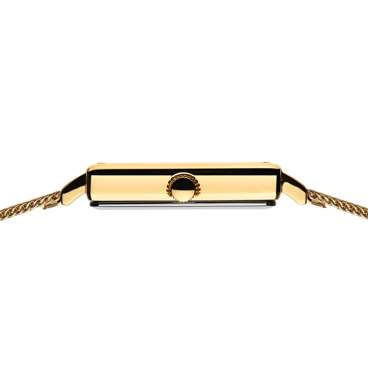 BERING Classic Polished Gold 26mm White Dial Women's Watch 18226-334
