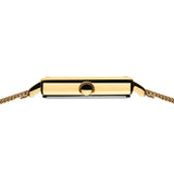 BERING Classic Polished Gold 26mm White Dial Women's Watch 18226-334