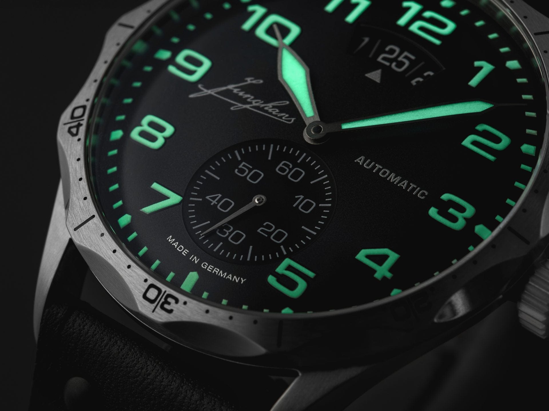 Junghans Pilot Automatic 43.3mm Matt Dark Grey Dial Men's Watch 27/4490.00