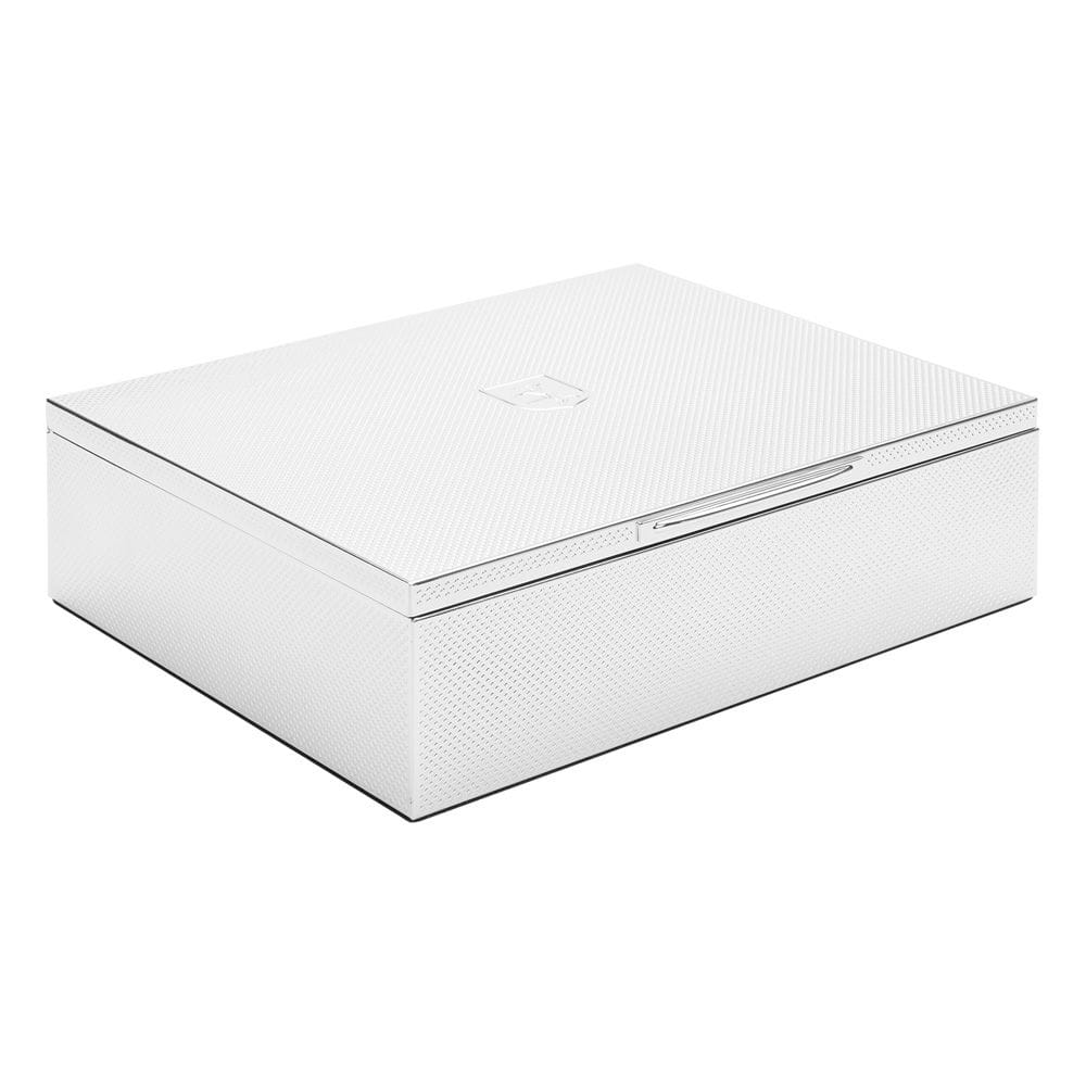WOLF Silver Medium Watch Jewellery and Legacy Box 190001