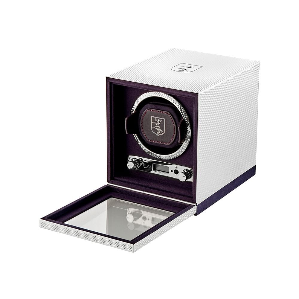 WOLF Silver Single Watch Winder 190003