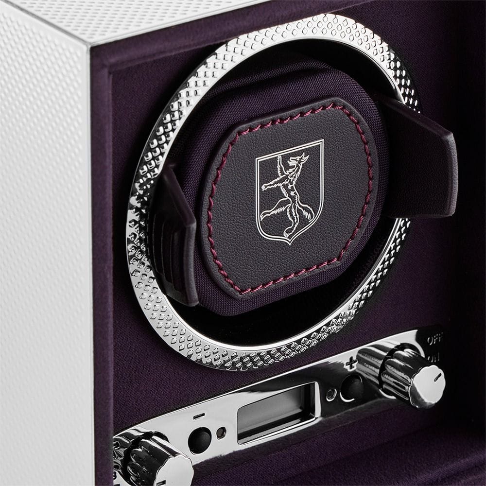 WOLF Silver Single Watch Winder 190003