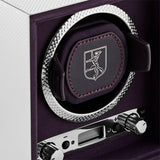WOLF Silver Single Watch Winder 190003