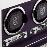 WOLF Silver Double Watch Winder 190004