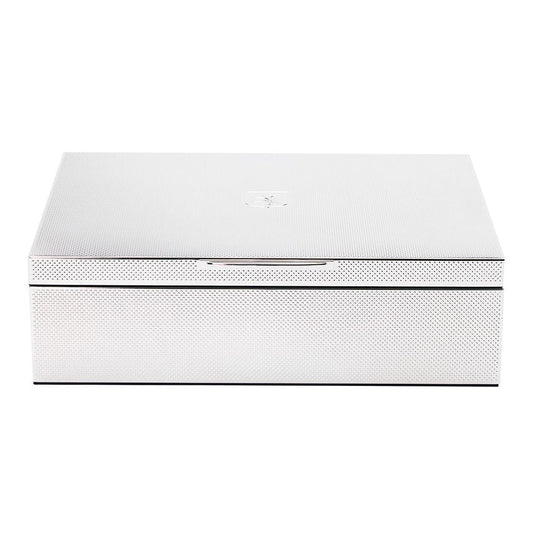 WOLF Silver Large Watch Jewellery and Legacy Box 190005