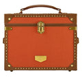 WOLF Ida Trunk Jewellery Box Orange 190039