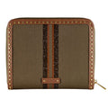 WOLF Ida Travel Zip Jewellery Portfolio Khaki 190043