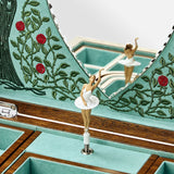 WOLF Ballet Musical Jewellery Box – Sleeping Beauty Walnut Wood 190116