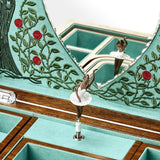 WOLF Ballet Musical Jewellery Box – Sleeping Beauty Walnut Wood 190116