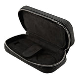 WOLF Philipp 2 Piece Watch Zip Case Black 190205