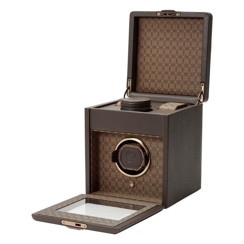 WOLF Earth Single Watch Winder Coffee 190306