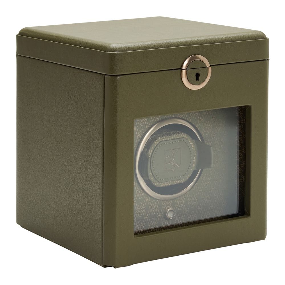 WOLF Earth Single Watch Winder Olive 190341