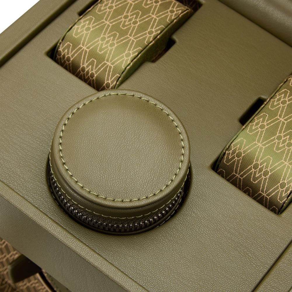WOLF Earth Single Watch Winder Olive 190341
