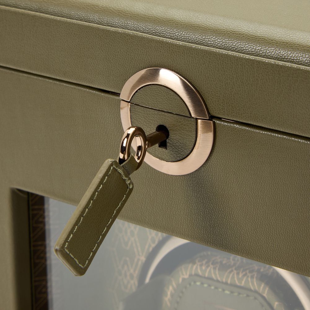 WOLF Earth Single Watch Winder Olive 190341