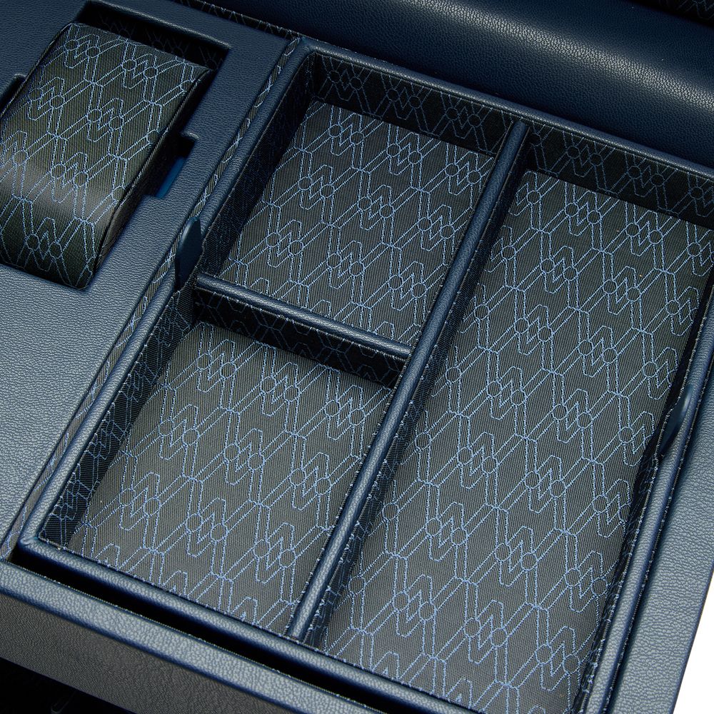 WOLF Earth Double Watch Winder Midnight Blue 190417