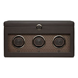 WOLF Earth Triple Watch Winder Coffee 190506