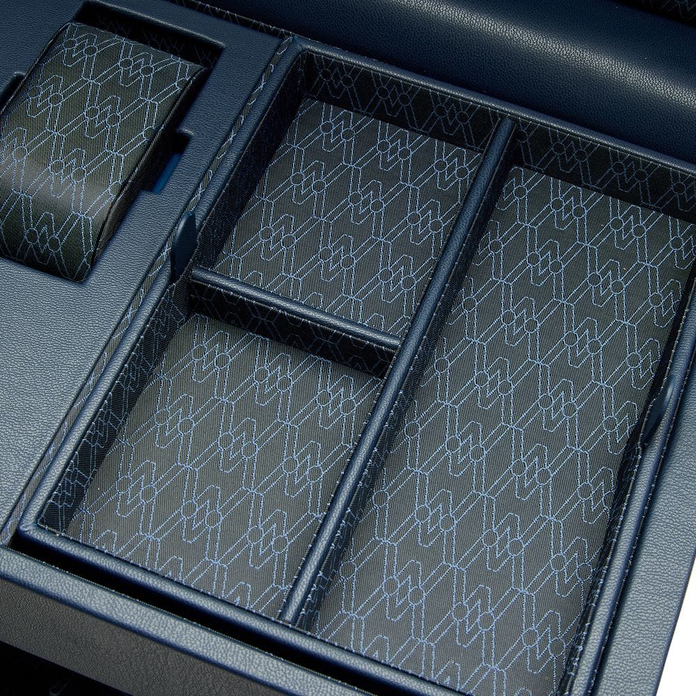 WOLF Earth Triple Watch Winder Midnight Blue 190517