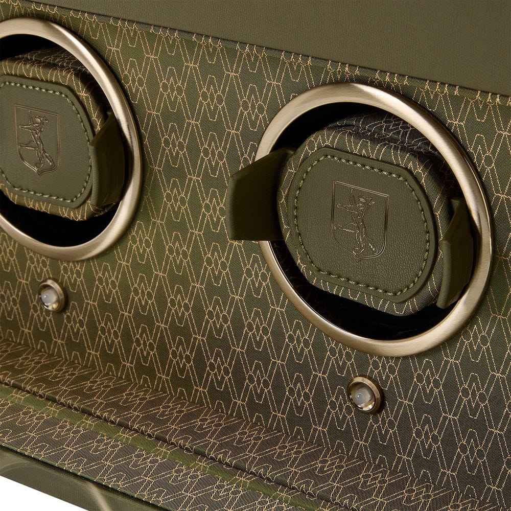 WOLF Earth Triple Watch Winder Olive 190541