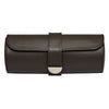 WOLF Earth Triple Watch Roll Coffee 190606