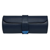 WOLF Earth Triple Watch Roll Midnight Blue 190617