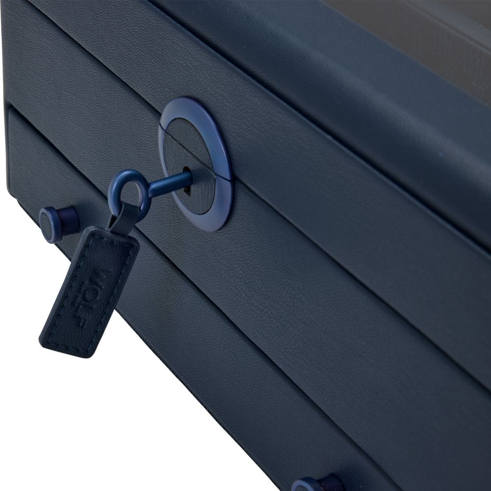 WOLF Earth Watch Stand Box Midnight Blue 190717