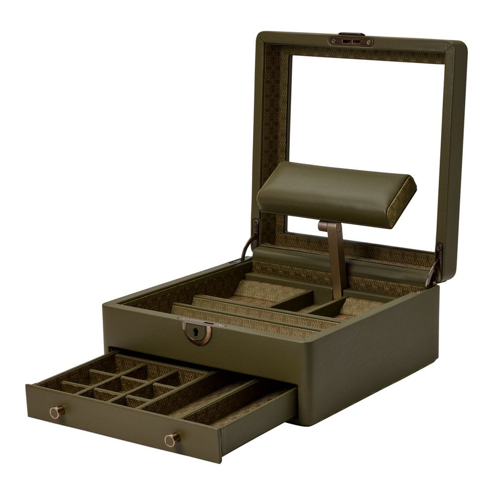 WOLF Earth Watch Stand Box Olive 190741