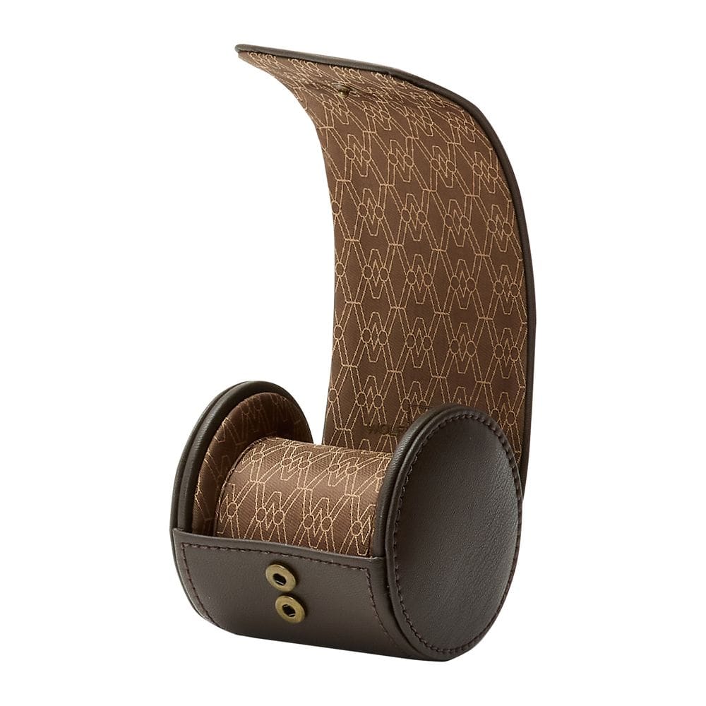 WOLF Earth Single Watch Roll Coffee 190806