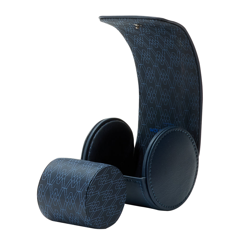 WOLF Earth Single Watch Roll Midnight Blue 190817