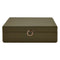 WOLF Earth 5 Piece Watch Box with Storage Olive 190941