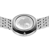 BERING Classic Polished Silver 26mm White Mother of Pearl Dial Women's Watch 19126-700