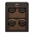 WOLF Earth 4 Piece Watch Winder Coffee 191406