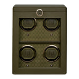 WOLF Earth 4 Piece Watch Winder Olive 191441