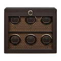 WOLF Earth 6 Piece Watch Winder Coffee 191606
