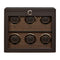 WOLF Earth 6 Piece Watch Winder Coffee 191606