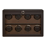 WOLF Earth 8 Piece Watch Winder Coffee 191806