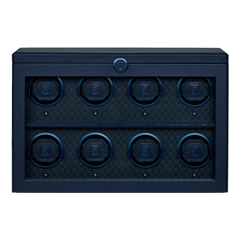 WOLF Earth 8 Piece Watch Winder Midnight Blue 191817