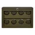 WOLF Earth 8 Piece Watch Winder Olive 191841