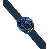 BERING Multifunction Mesh Watch Blue 40mm Blue Dial Men's Watch 19240-397