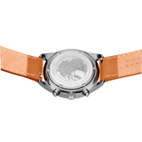 BERING Multifunction Leather Watch Green 40mm Green Dial Men's Watch 19240-508