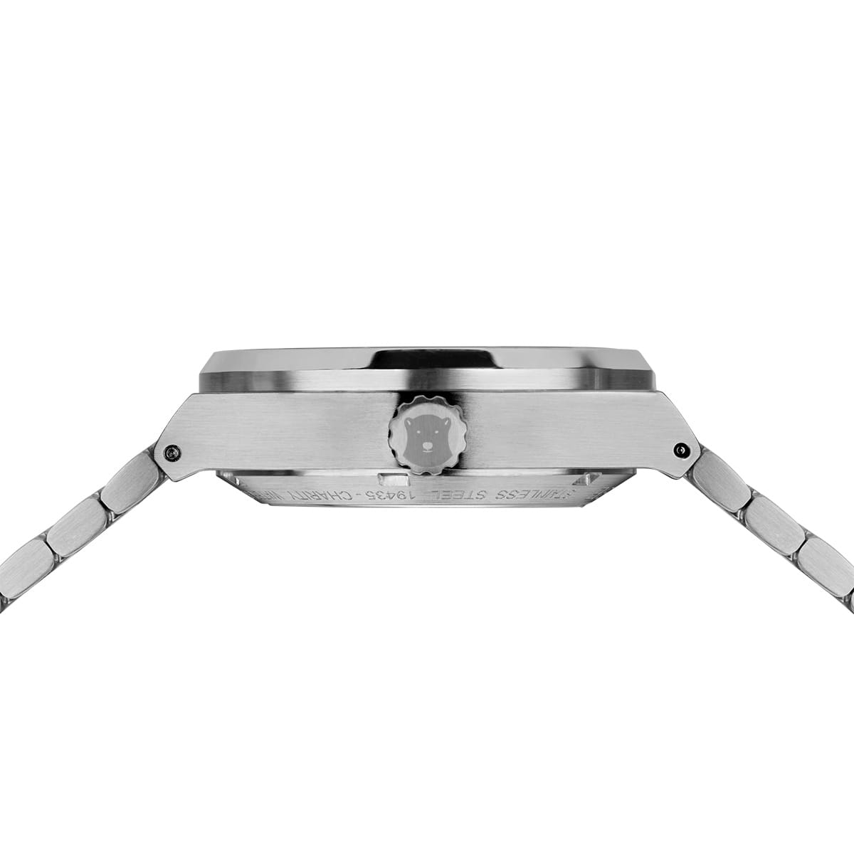 BERING Automatic Brushed Silver 35mm Blue Sunray Dial Women's Watch 19435-Charity