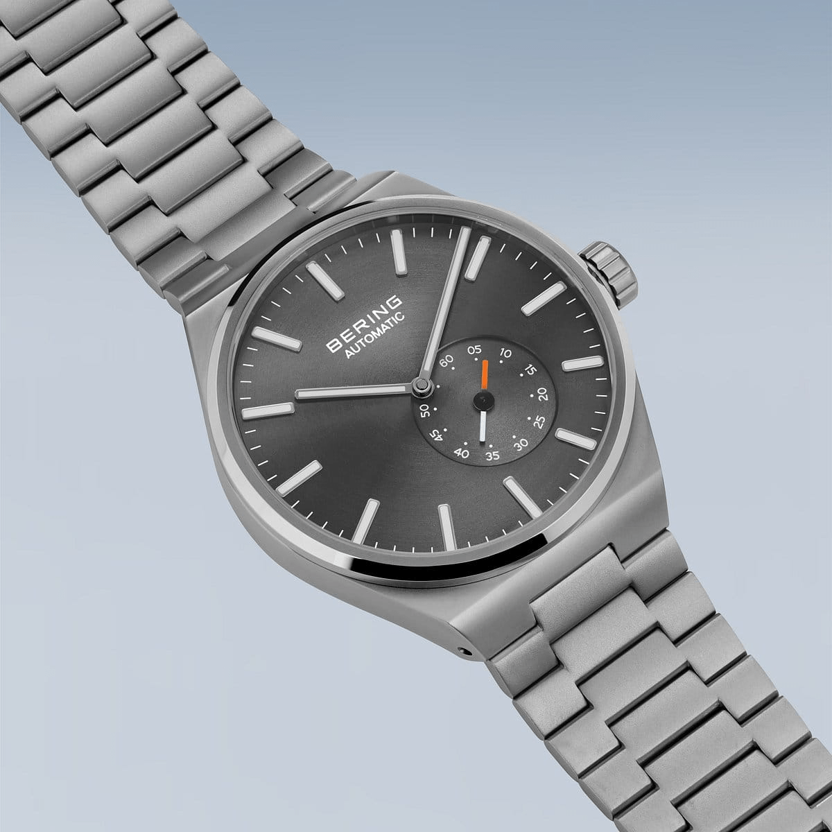 BERING Automatic 41mm Brushed Grey Men's Watch 19441-777
