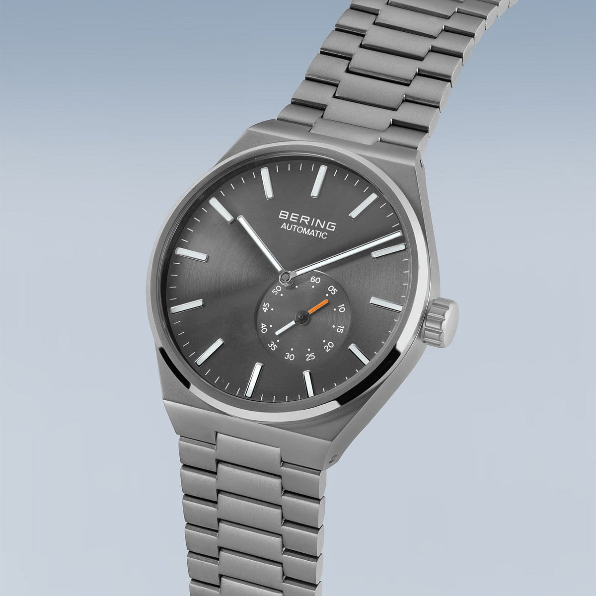 BERING Automatic 41mm Brushed Grey Men's Watch 19441-777