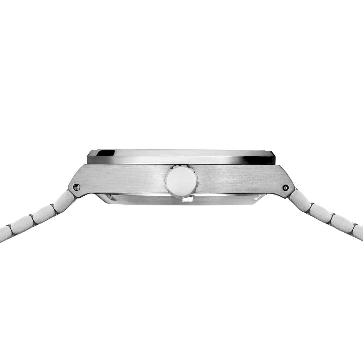 BERING Automatic Brushed Silver 41mm Blue Sunray Dial Men's Watch 19441-Charity