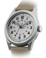 Benrus DTU Shield 38mm Silver Dial Men's Watch DTU-SS-S-038-01